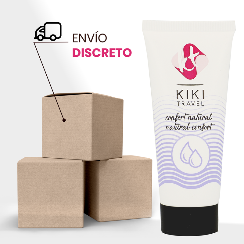 KIKÍ TRAVEL - CONFORT LUBRIFICANTE NATURAL 50 ML