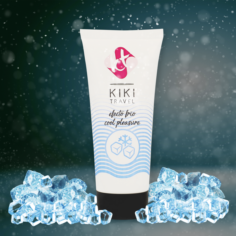 KIKÍ TRAVEL -  LUBRIFICANTE COM EFEITO DE REFRIGERAÇÃO 50 ML