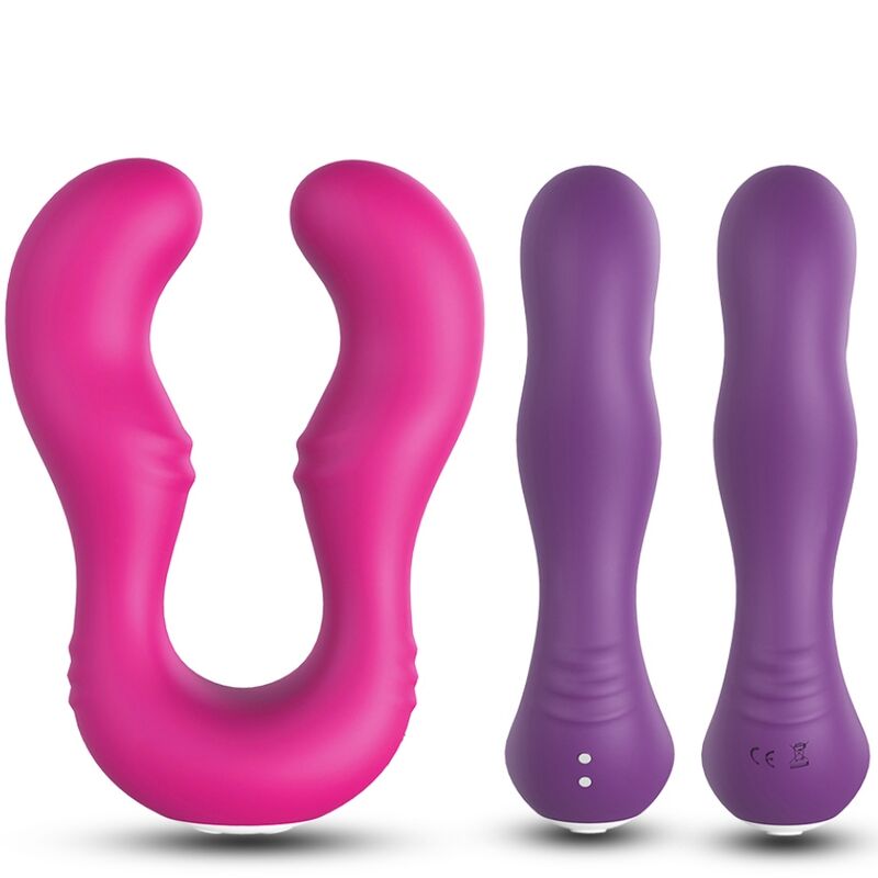 ARMONY - VIBRADOR SERAPH DUPLO CONTROLE REMOTO ROXO