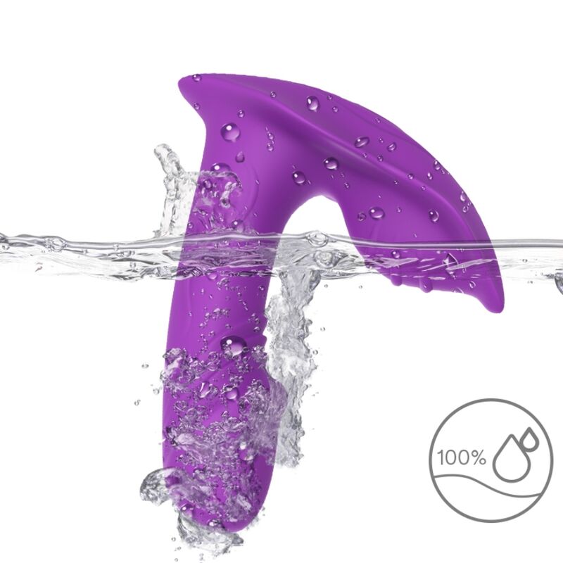 ARMONY - VIBRADOR DE APITO CONTROLE REMOTO INTRODUZÍVEL ROXO