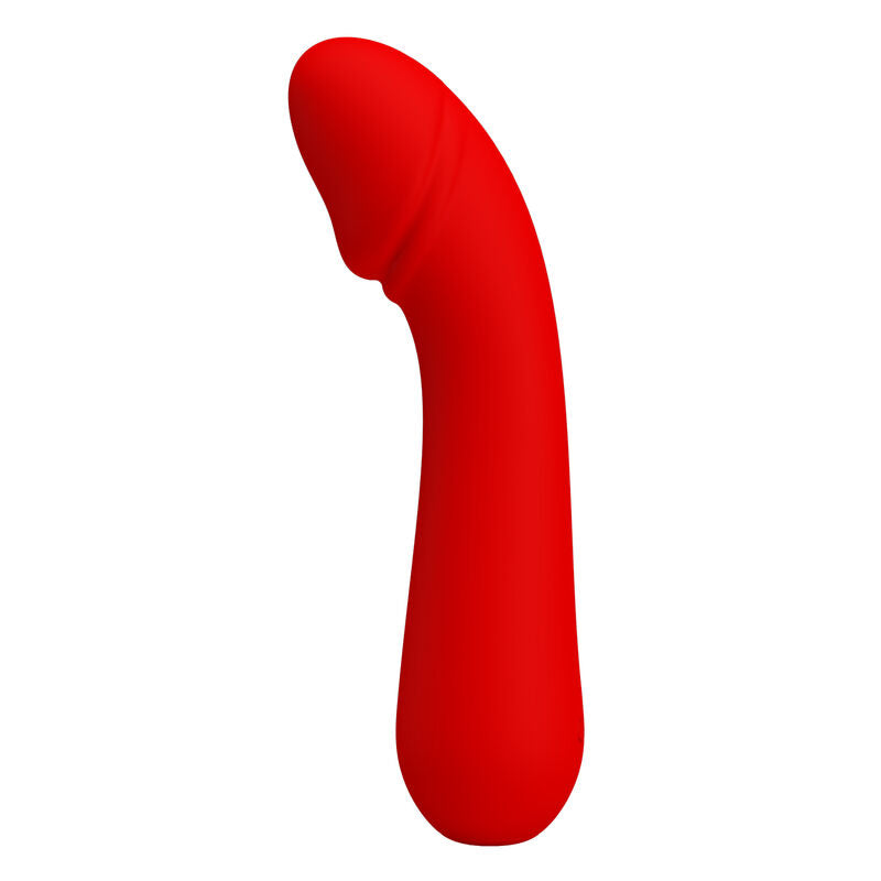 PRETTY LOVE - VIBRADOR RECARREGVEL CETUS VERMELHO