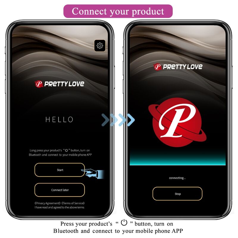 PRETTY LOVE - PLUG ANAL CONTROLADO POR APLICATIVO JEFFERSON ROXO