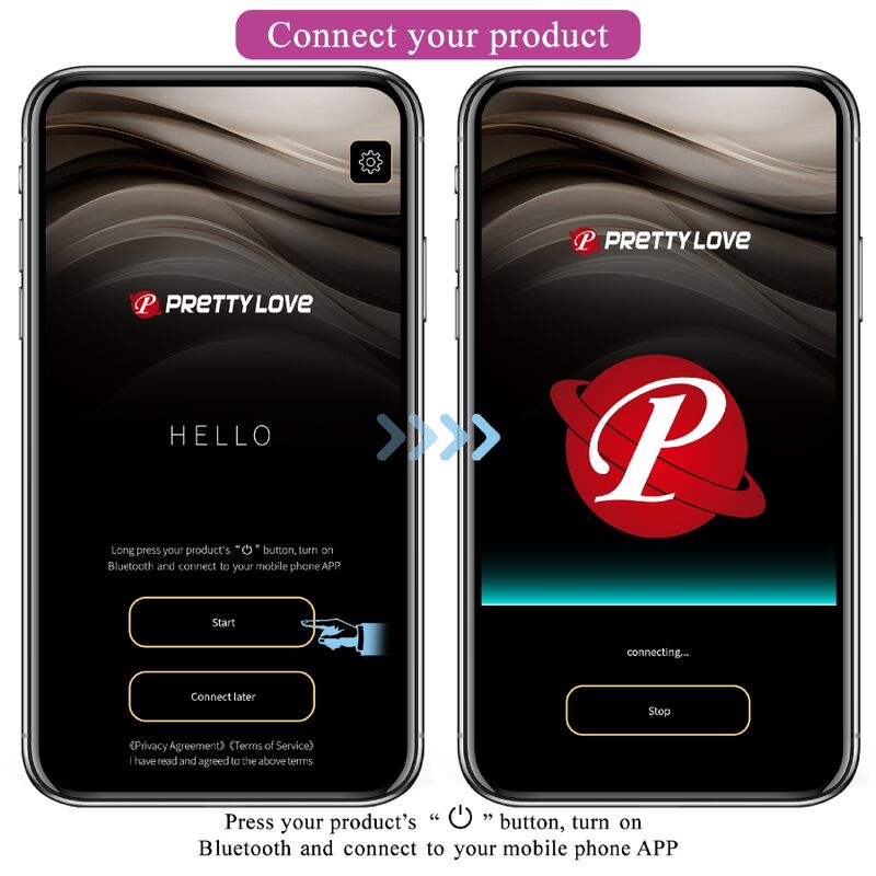 PRETTY LOVE - BILLY CONTROLE REMOTO VIBRATION ROXO APLICATIVO GRÁTIS