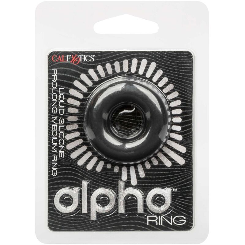 CALEXOTICS - ALPHA PROLONG MEDIUM RING PRETO