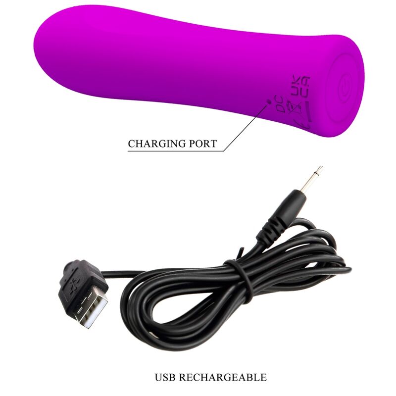 PRETTY LOVE - ALFREDA SUPER POWER VIBRADOR VIOLETA