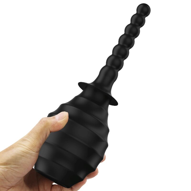 MR PLAY - PLUGUE ANAL DE CONTROLE REMOTO VIBRADOR PODEROSO PRETO