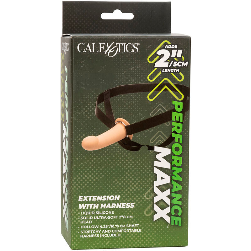 CALEXOTICS - EXTENSO PERFORMANCE MAXX COM ARNÊS PELE LEVE