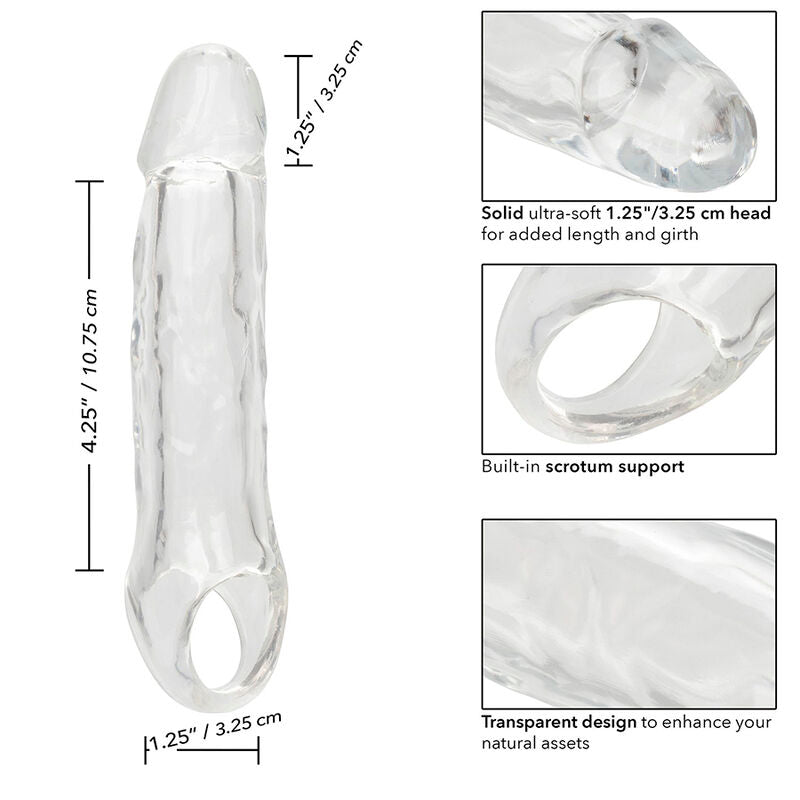 CALEXOTICS - PERFORMANCE MAXX CLEAR EXTENSION 5,5 TRANSPARENTE