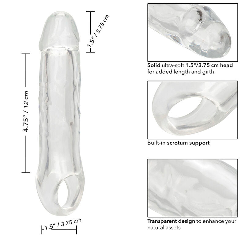 CALEXOTICS - PERFORMANCE MAXX CLEAR EXTENSION 6,5 TRANSPARENTE