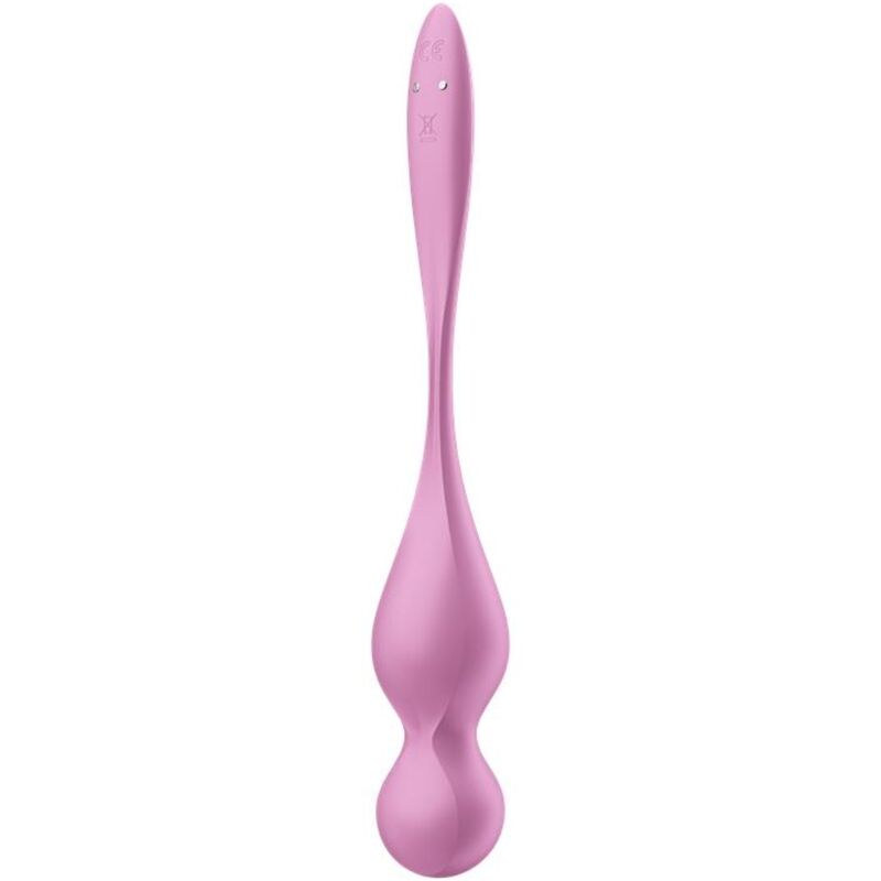 SATISFYER - BOLAS DE KEGEL VIBRANTES LOVE BIRDS ROSA