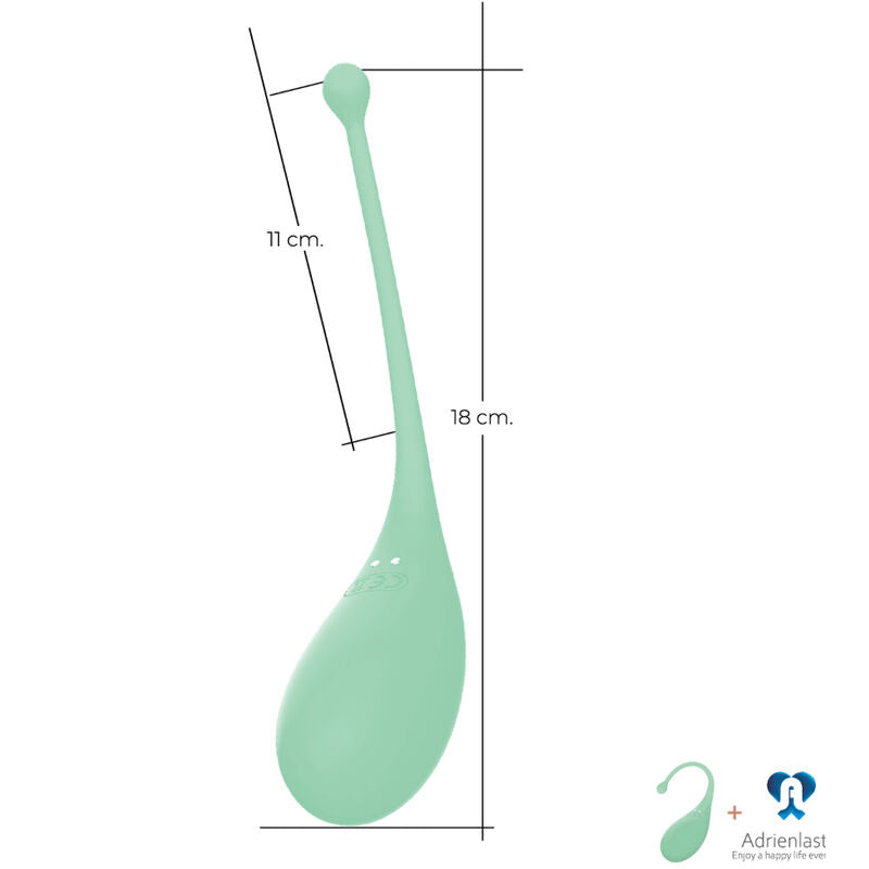 ADRIEN LASTIC - OVO VIBRANTE PALPITAÇÃO VERDE + APLICATIVO GRATUITO