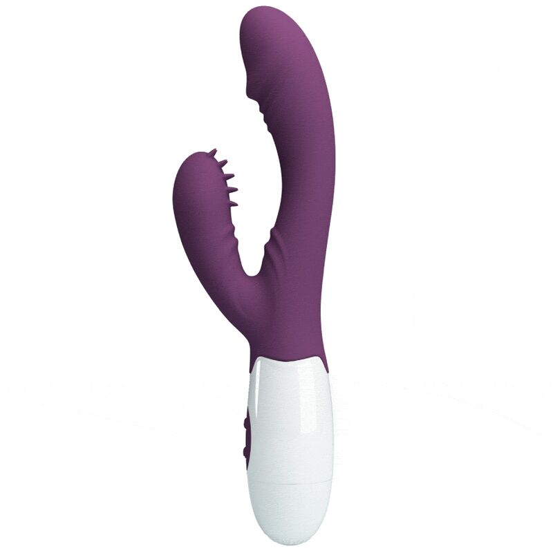 PRETTY LOVE - ANDRE VIBRADOR COELHO E ESTIMULADOR DE PONTO G ROXO