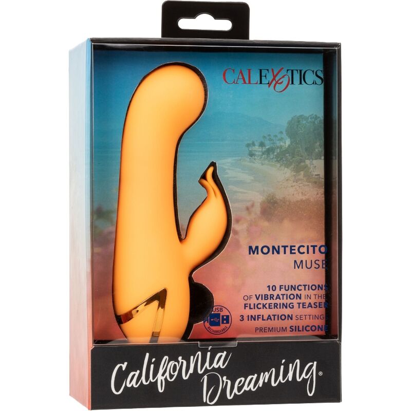 CALEXOTICS - MONTECITO MUSE VIBRADOR COELHO LARANJA POR CALIFORNIA DREAMING