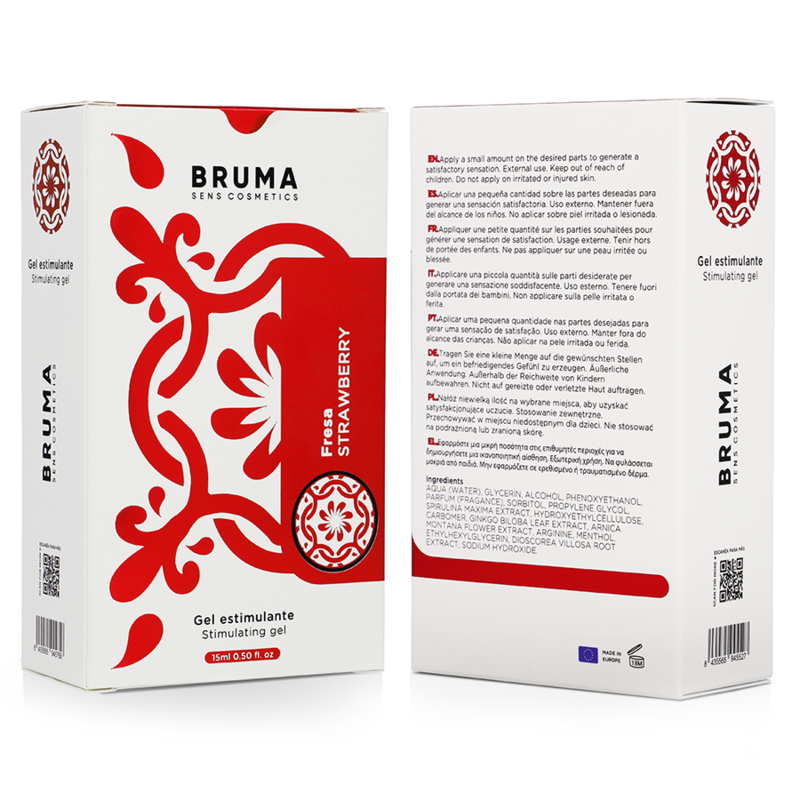 BRUMA - BÁLSAMO INTENSIFICADOR SABOR MORANGO 15 ML