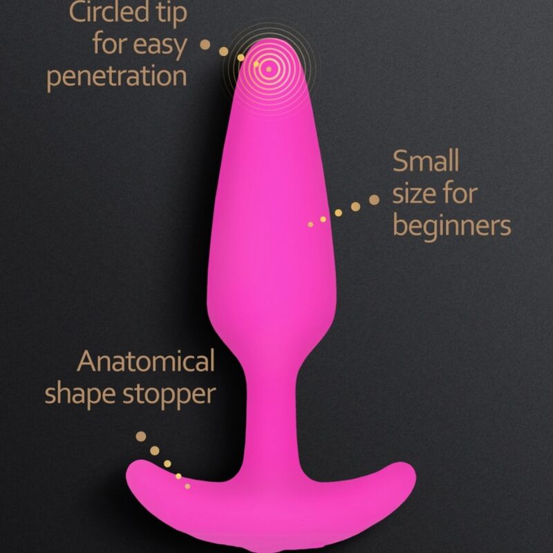 G-VIBE - GPLUG PLUG ANAL VIBRADOR XS FÚCSIA