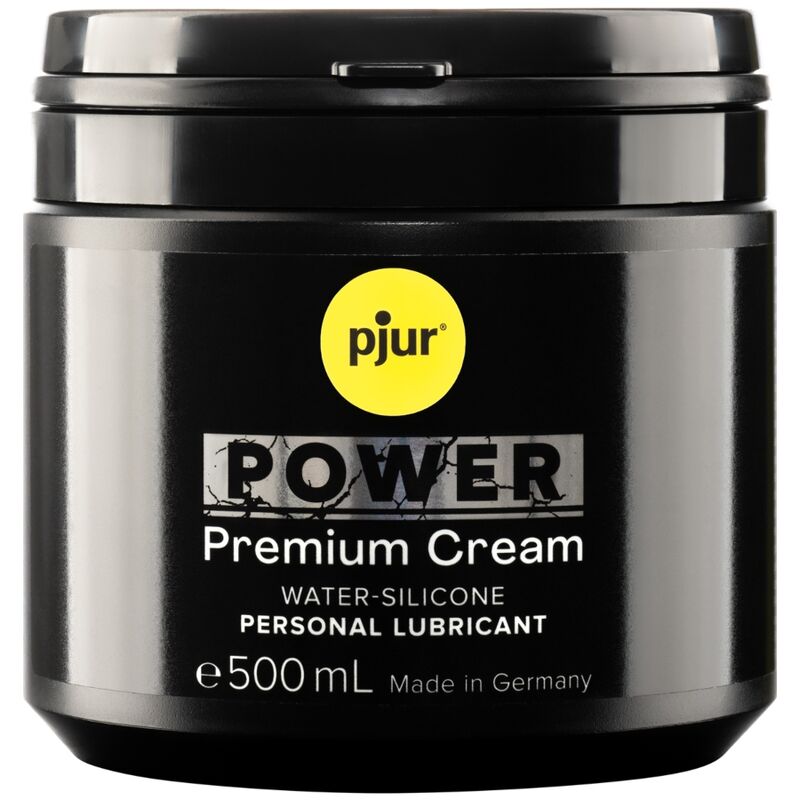 PJUR - POWER PREMIUM CREME LUBRIFICANTE PESSOAL 500 ML