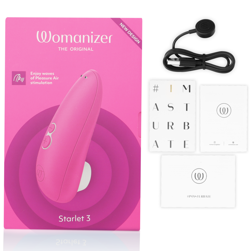 WOMANIZER - STARLET 3 ESTIMULADOR CLITORIAL ROSA