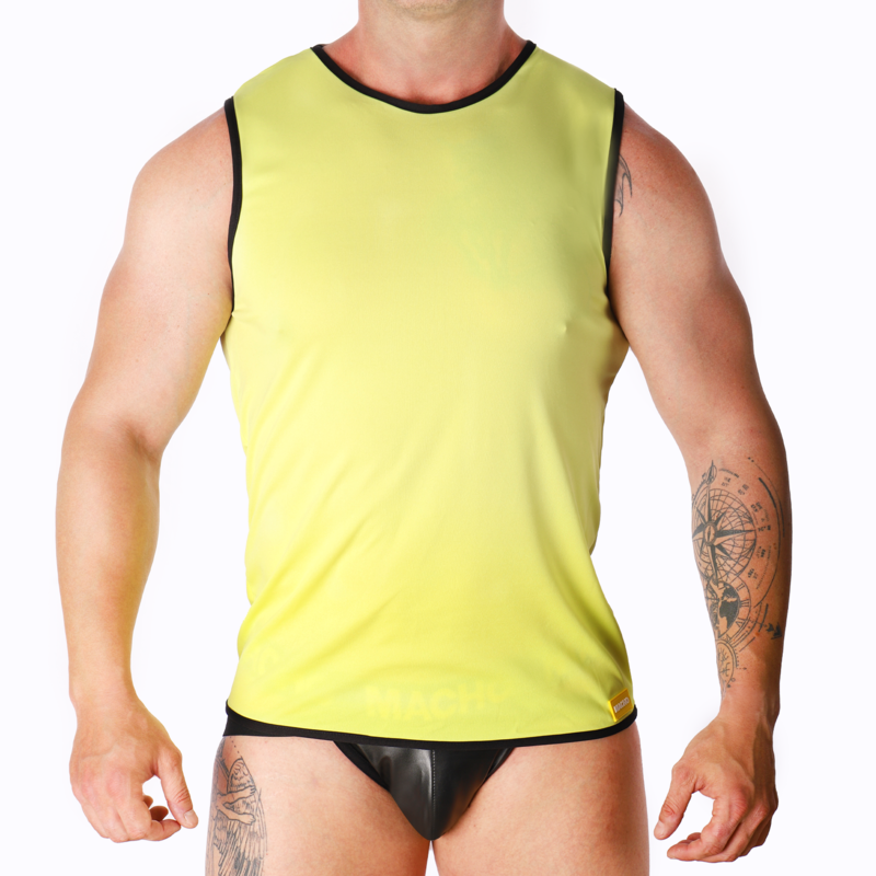 MACHO - T-SHIRT AMARELO S/M