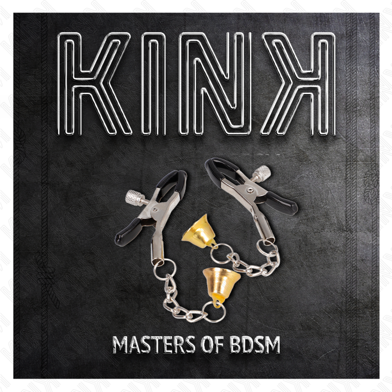 KINK - PINÇAS PINGENTE SINO DOURADO 6 CM