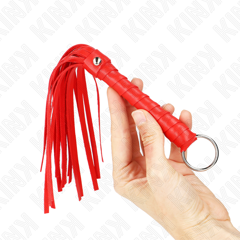 KINK - MINI CHICOTE VERMELHO SIMPLES 28 CM