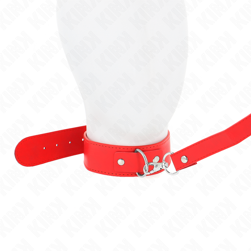 KINK - COLAR COM CINTO 116 CM ALÇA ROJO AJUSTÁVEL 32-50 CM X 8 CM