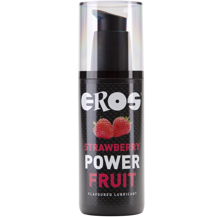 EROS POWER LINE - MORANGO POWER FRUIT LUBRIFICANTE COM FLAVORED 125 ML