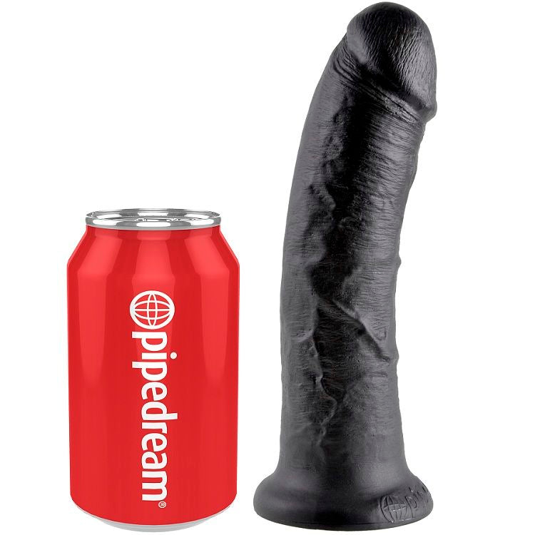 KING COCK - 8 DILDO PRETO 20.3 CM