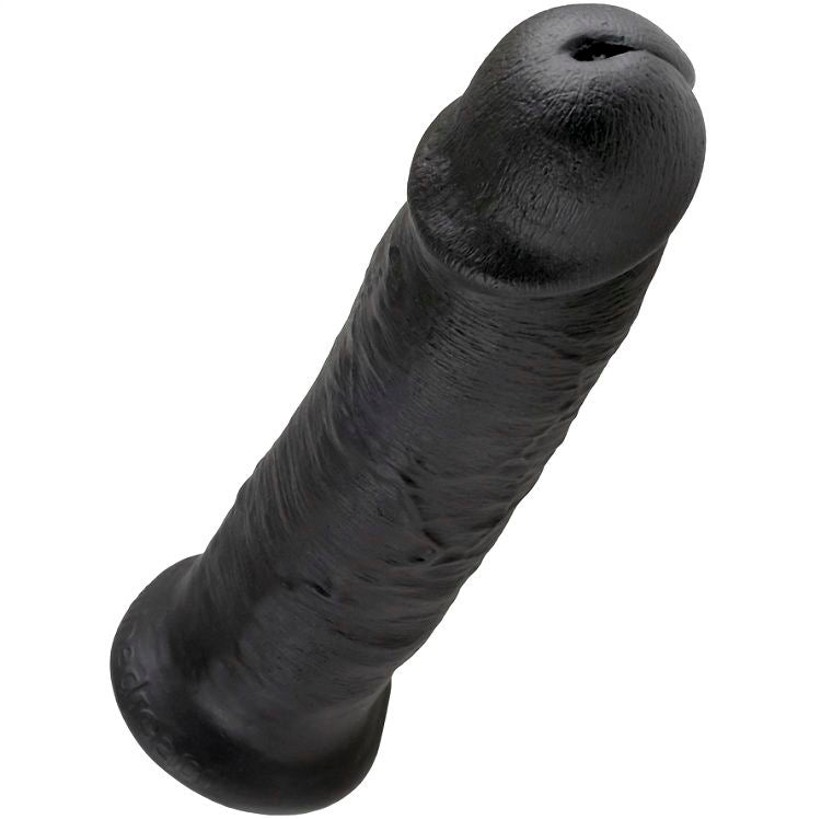 KING COCK - 10 DILDO PRETO 25 CM