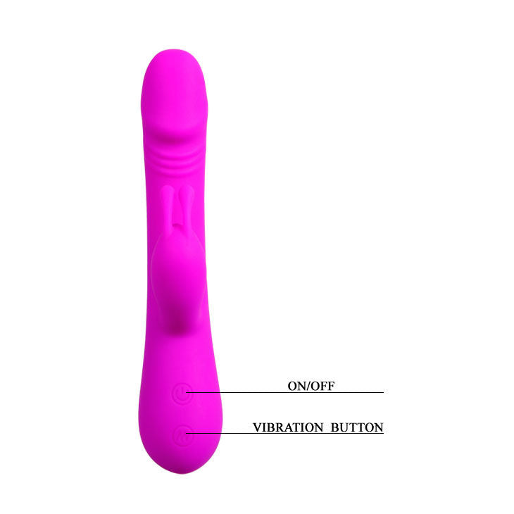 PRETTY LOVE - VIBRADOR COM COELHO CLEMENTO