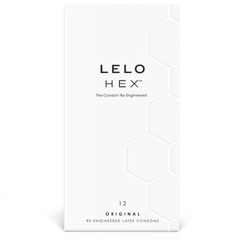 LELO - CAIXA DE PRESERVATIVO HEX 12 UNIDADES