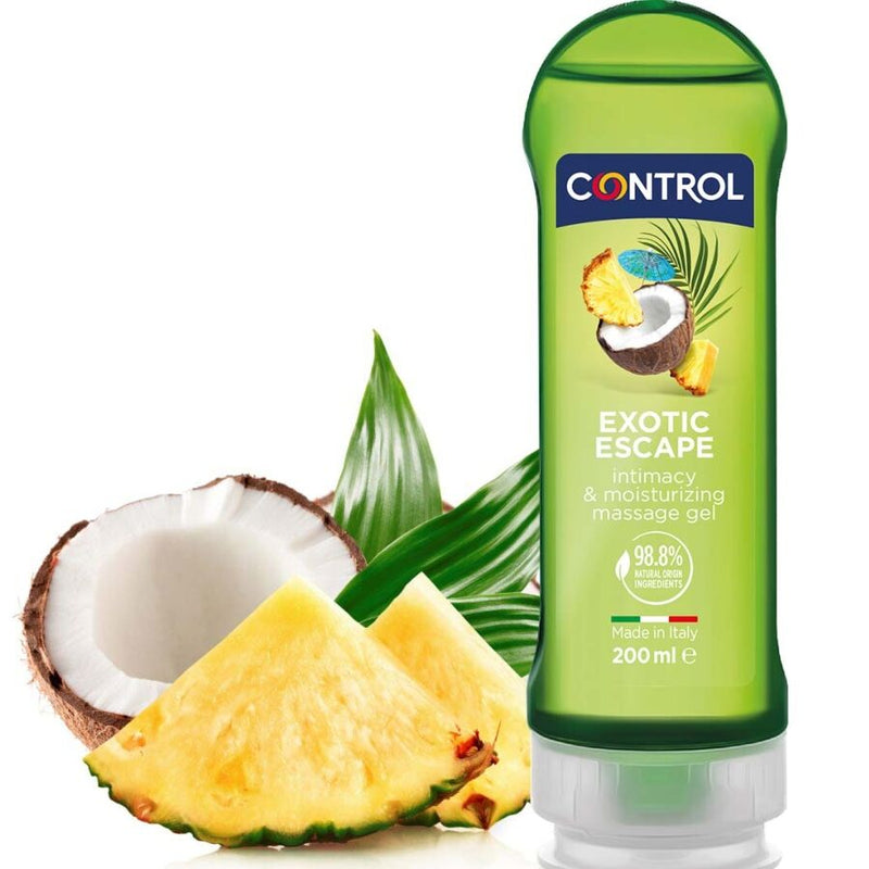 CONTROL - 2 EN 1 MASSAGEM & PRAZER EXÓTICO 200 ML