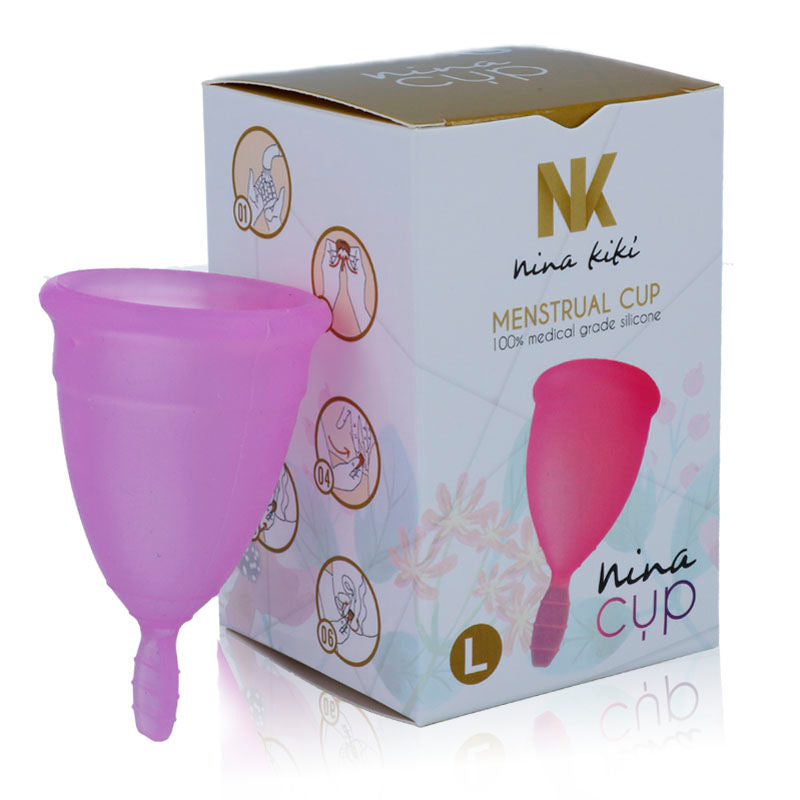 NINA KIKÍ - COPO MENSTRUAL ROXO - TAMANHO L