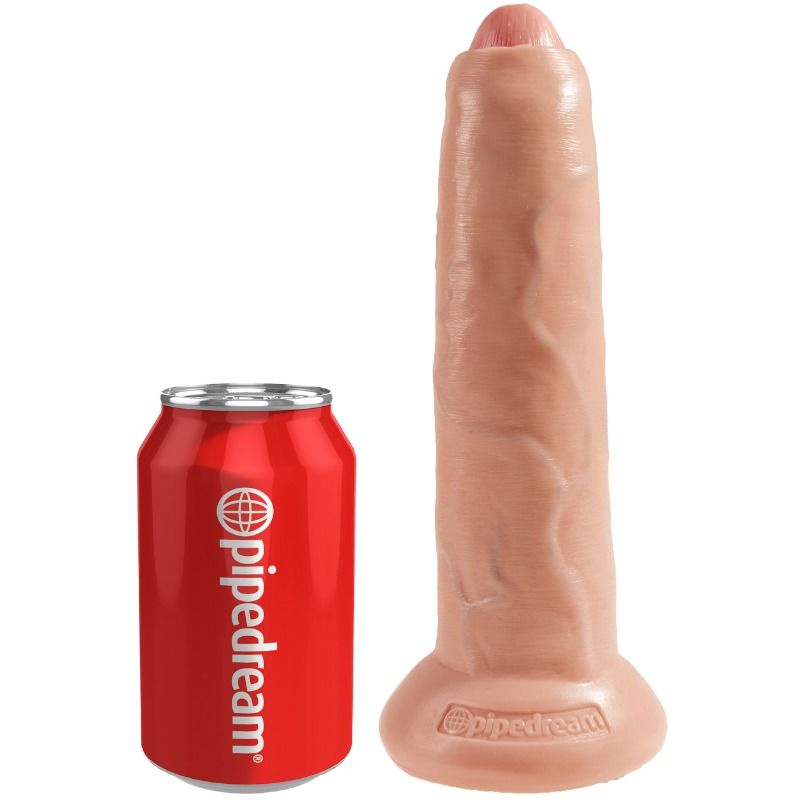 KING COCK - DILDO REALÍSTICO CARNE SEM CORTES 23 CM