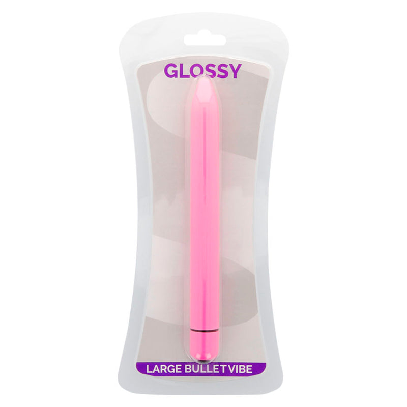 GLOSSY - VIBRADOR SLIM DEEP ROSE