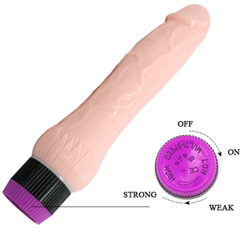 BAILE - ADOUR CLUB VIBRADOR REALÍSTICO BASE LARGA 22 CM