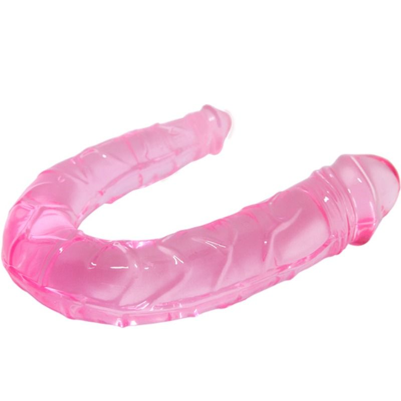 BAILE - DUPLO DONG DILDO ROSA DUPLO