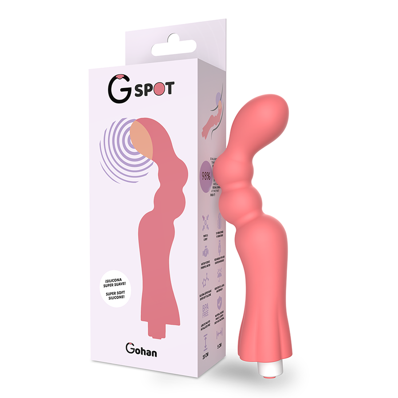 G-SPOT - GOHAN G-SPOT VIBRADOR LUZ VERMELHA