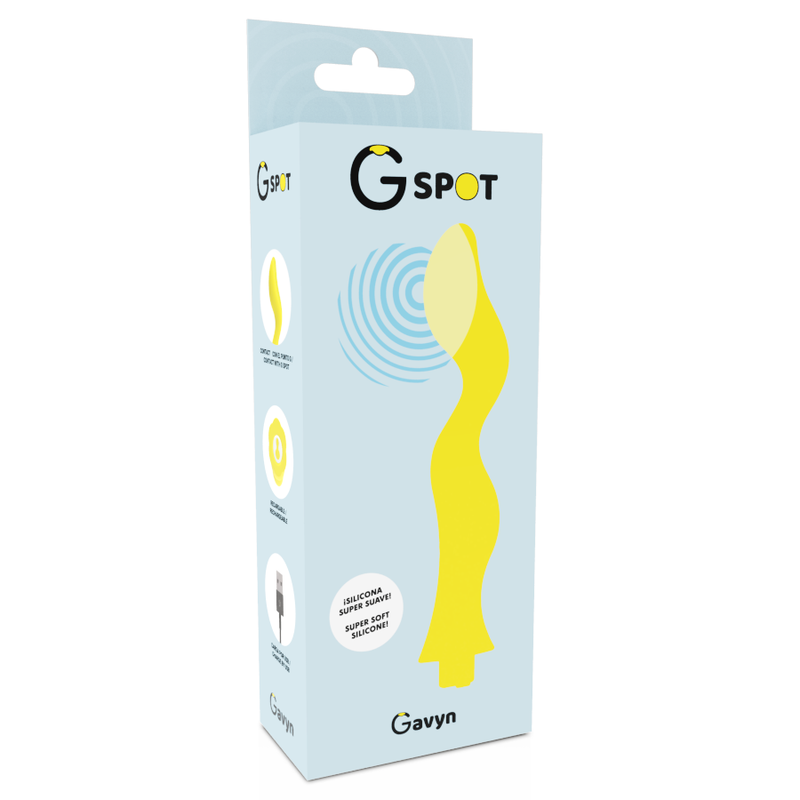 G-SPOT - PONTO G GAVYN VIBRADOR AMARELO