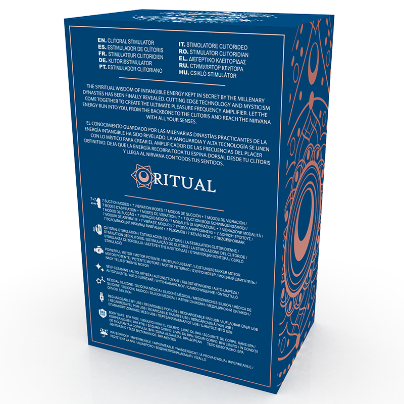 RITHUAL - SHUSHU 2.0 NOVA GERAO CLITORAL AQUA