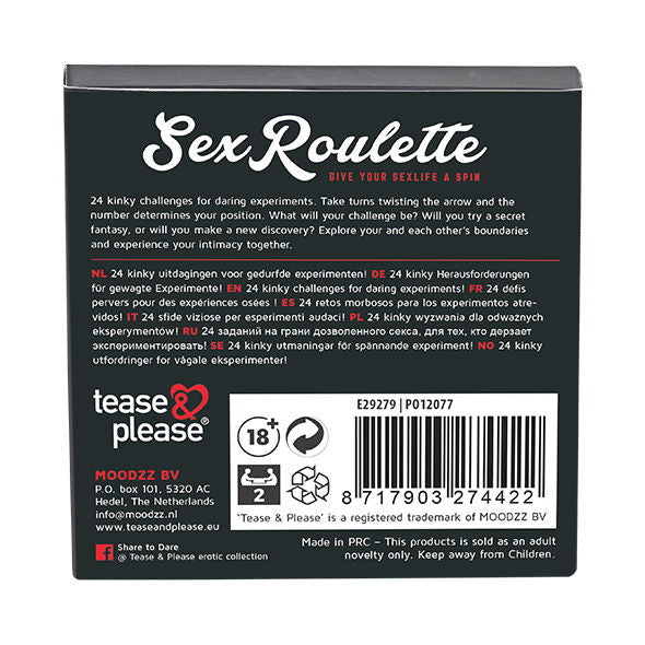 TEASE & PLEASE - ROLETA DE SEXO KINKY