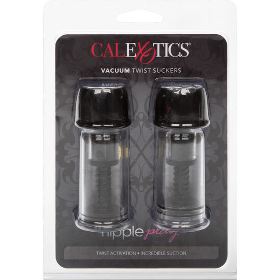 CALEXOTICS - VACUUM TWIST SUCKERS PRETOS