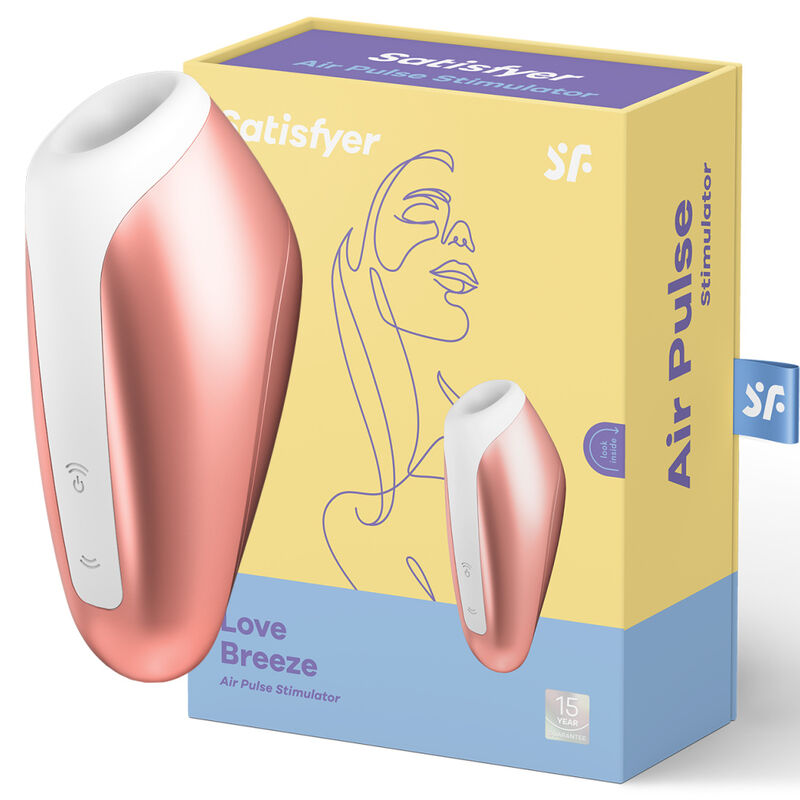 SATISFYER - LOVE SUCCIONADOR BREEZE COBRE