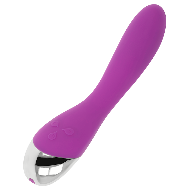 OHMAMA - VIBRADOR 6 MODOS E 6 VELOCIDADES LIlás 20,5 CM