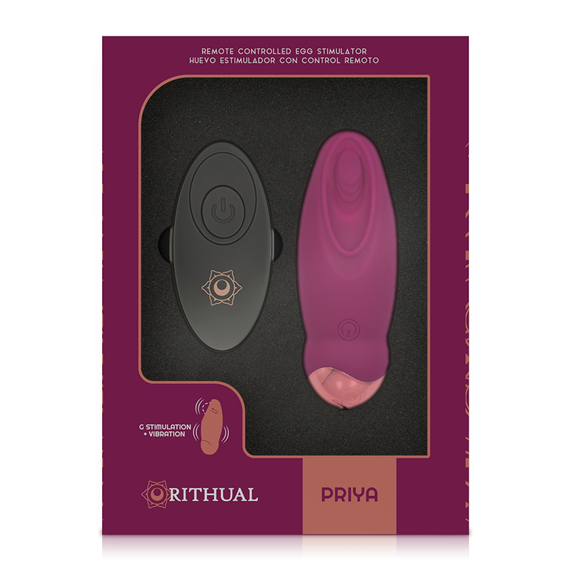 RITHUAL - PRIYA OVO CONTROLE REMOTO G-SPOT + VIBRAO