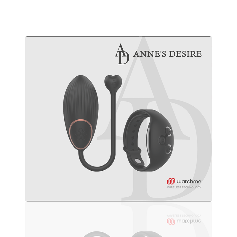 ANNE'S DESIRE - EGG TECNOLOGIA DE CONTROLE REMOTO WATCHME PRETO